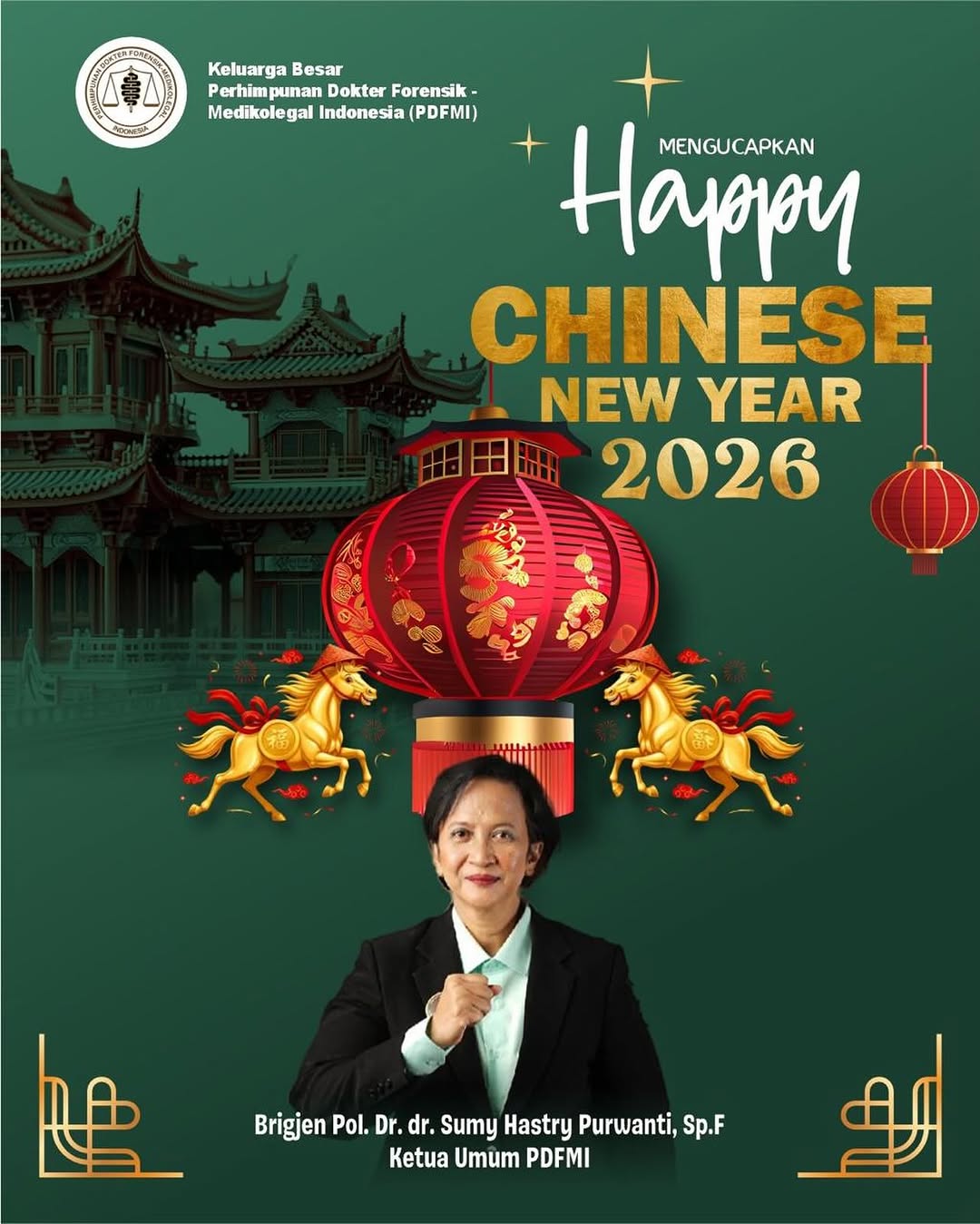 Segenap PP-PDFMI mengucapkan Happy Chinese New Year 2026 🐎🙏🏻
