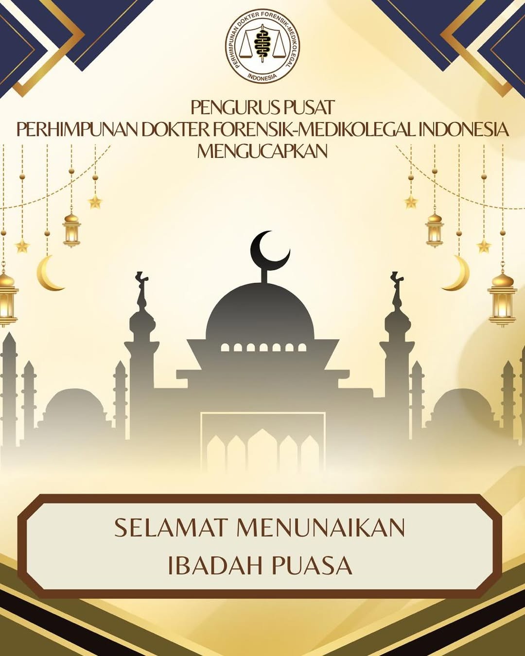 Keluarga besar PP-PDFMI mengucapkan Selamat Menunaikan Ibadah Puasa 14...